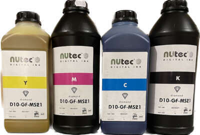 Eco Solvent Inks: D10-GF-MS21 - Bottle 1L - Digitech Solutions
